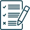 Et ikon af en rapport