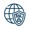SSL-kryptering til hjemmesider og e-handelstransaktioner.